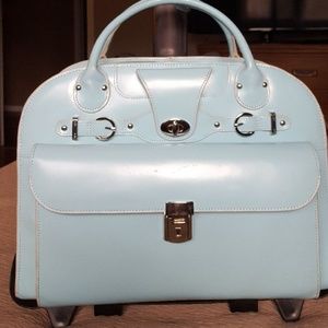 Rolling laptop case/carry on